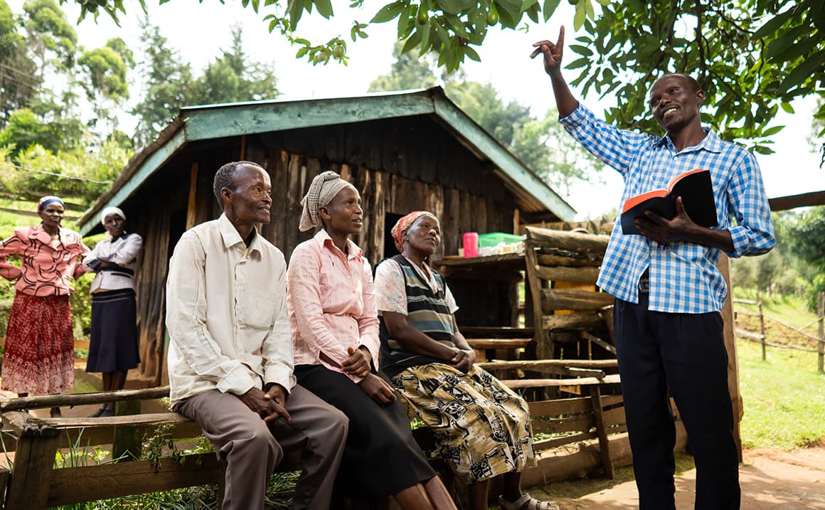 A Samaritan’s Purse evangelism training encouraged Philip and others in his church to share the Gospel with their neighbors.