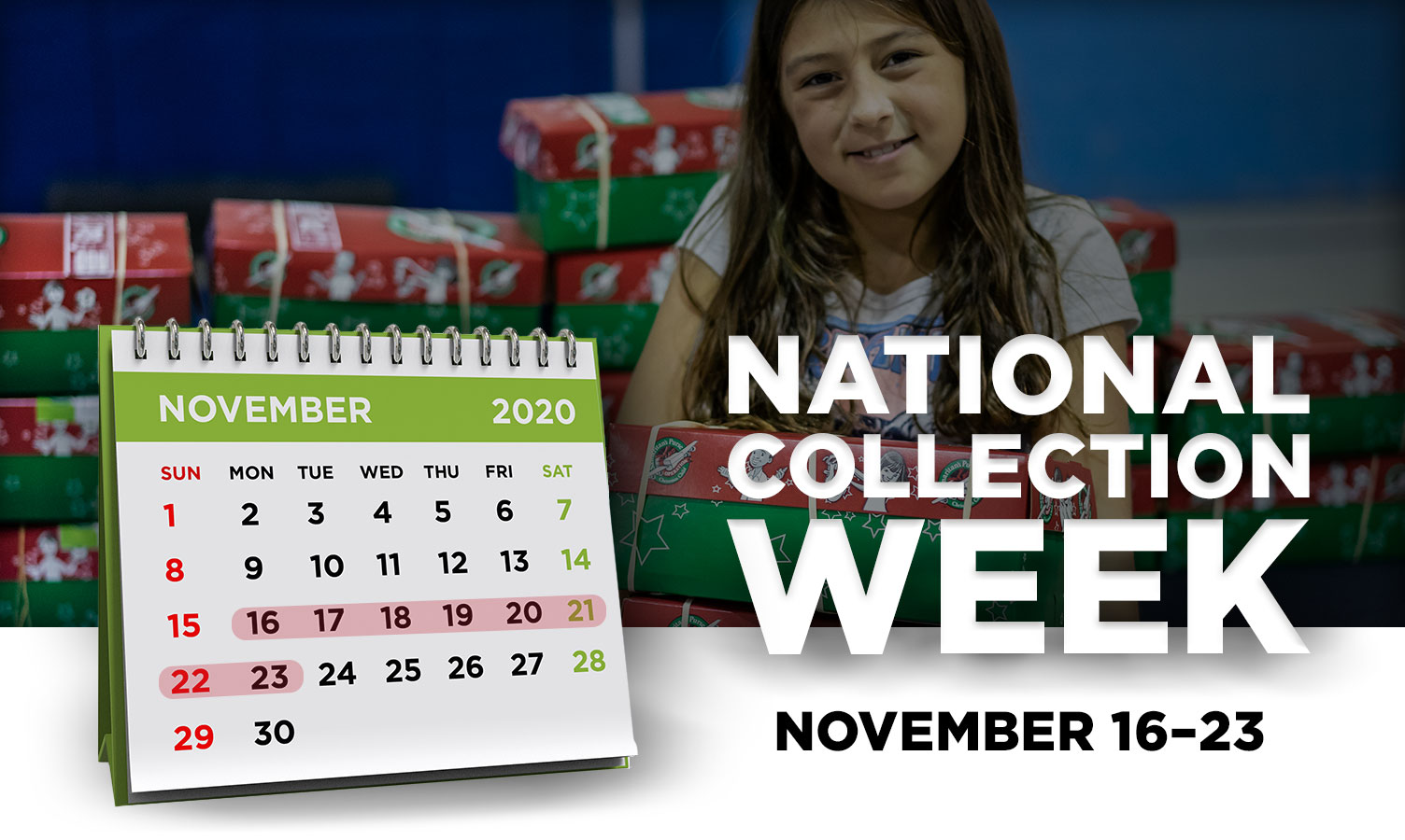 National Collection Week - November 16-23