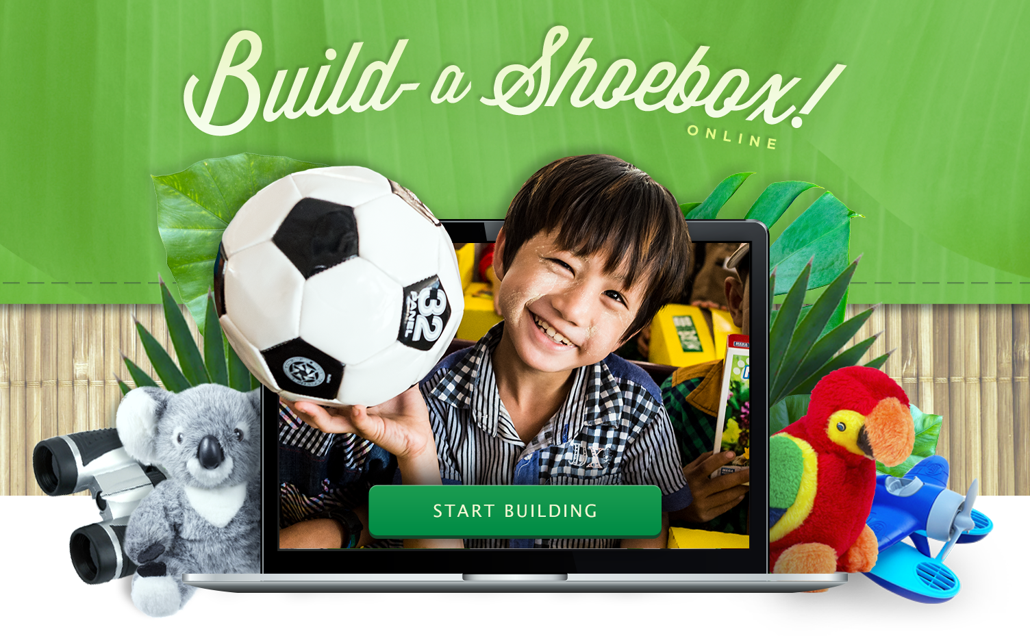 Start Building with Build a Shoebox Online