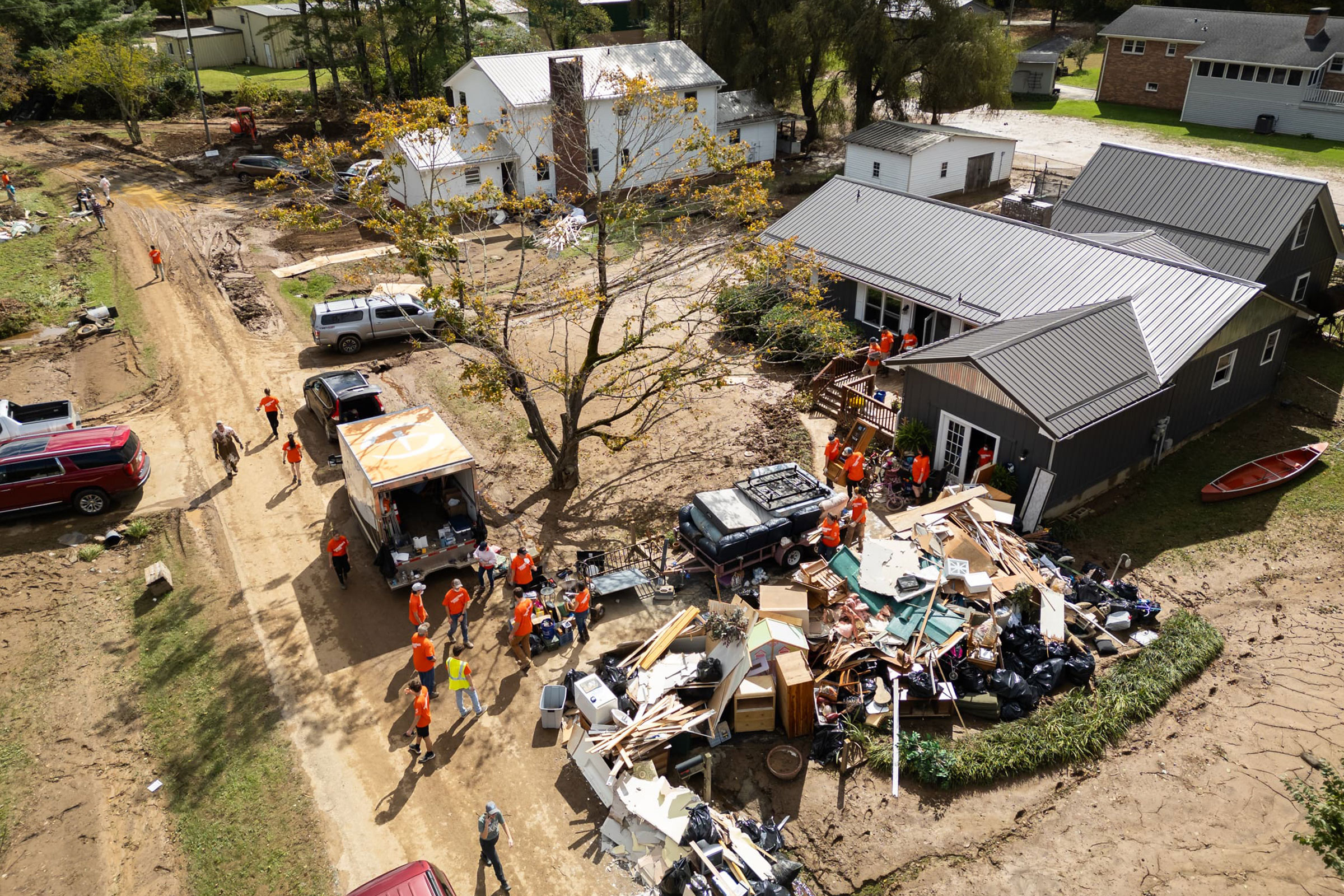 Samaritan’s Purse responded in five locations across four states helping thousands of families after Hurricane Helene devastated parts of the Southeast.