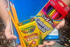 Tania and the School Supplies