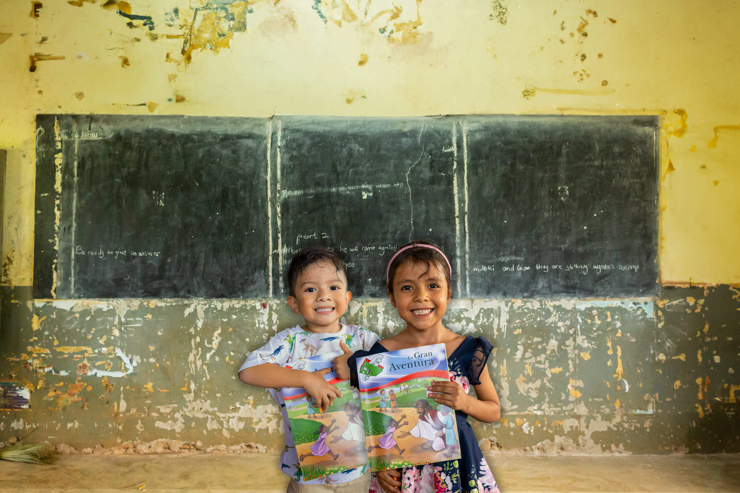 Classrooms with five children.