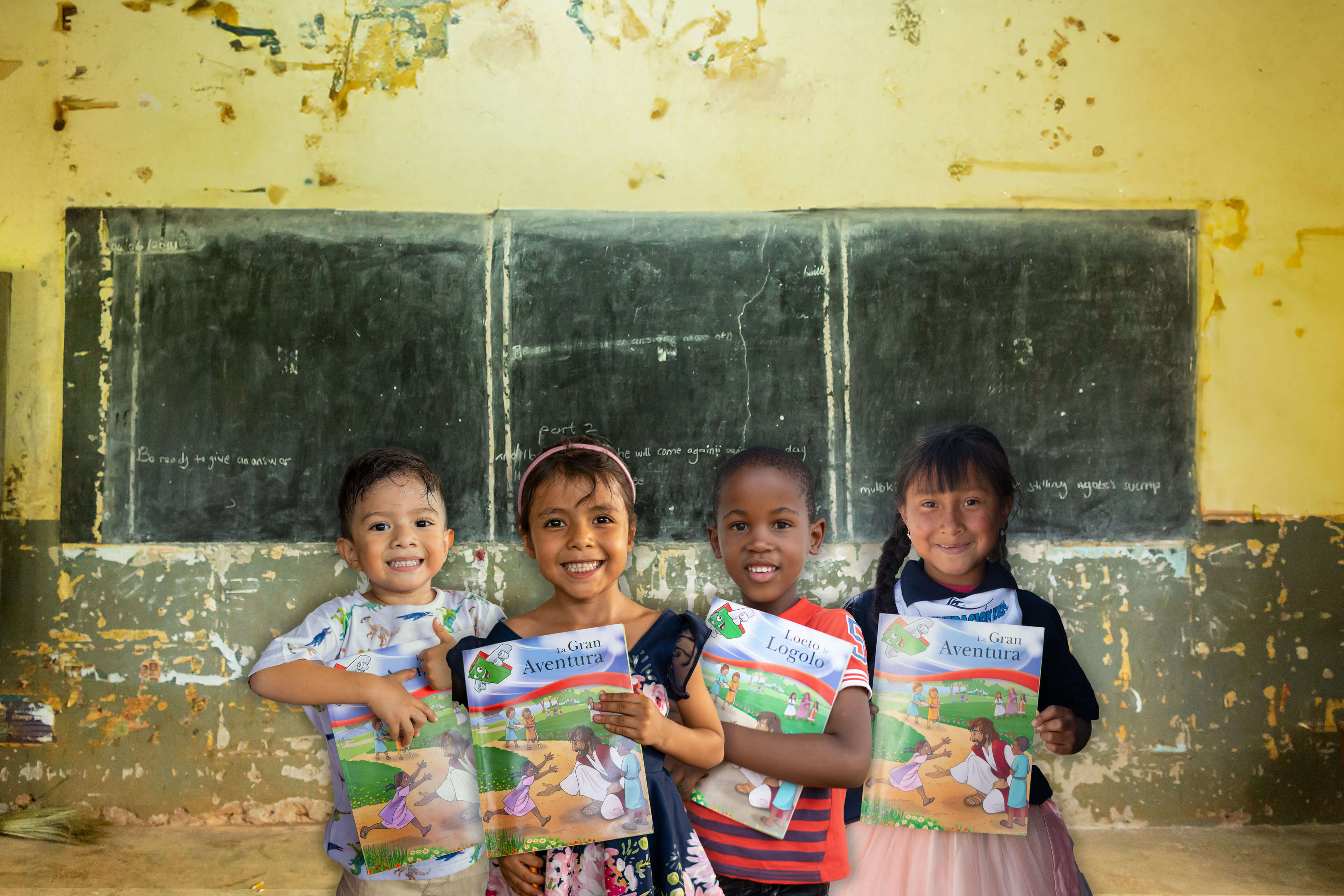 Classrooms with five children.