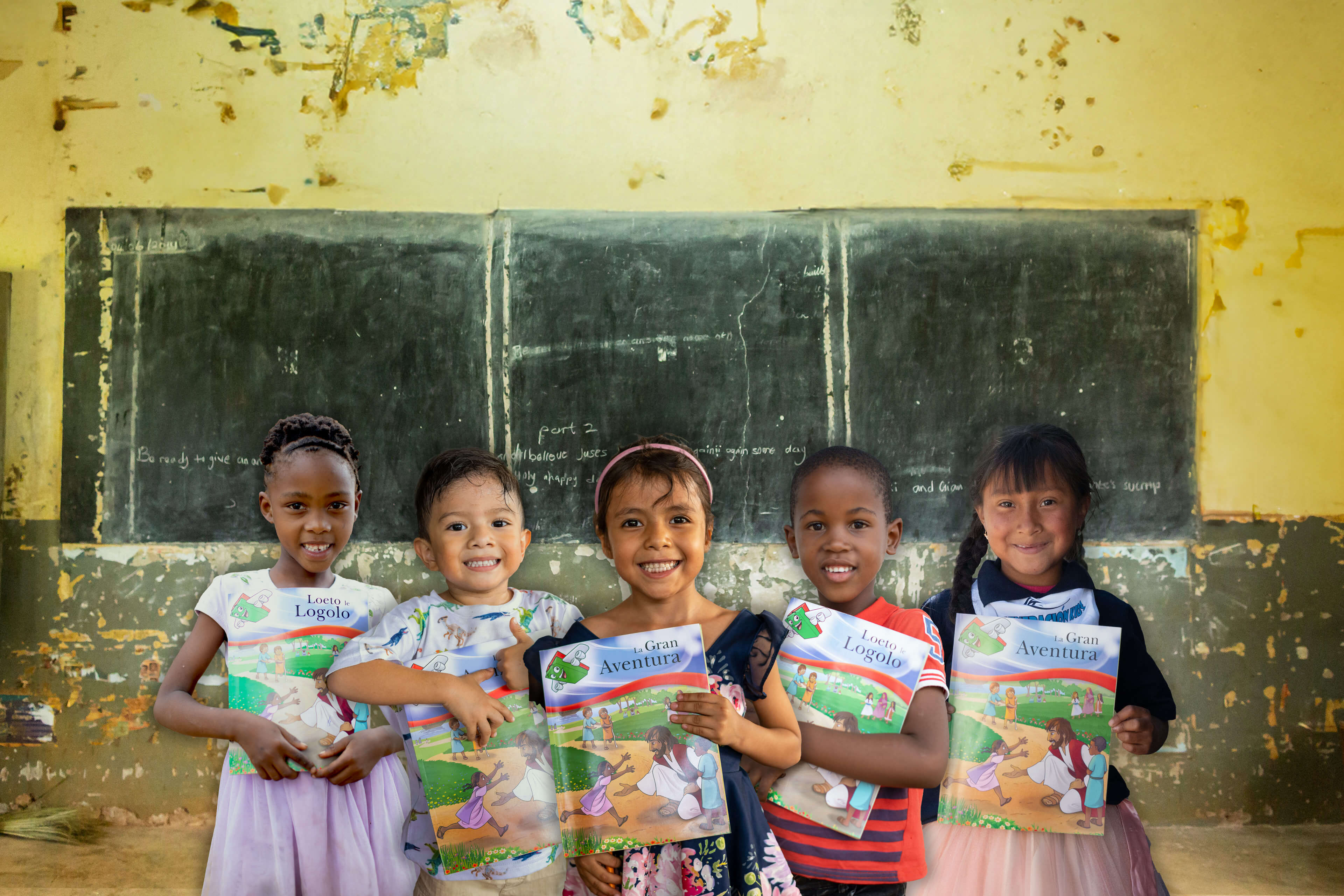 Classrooms with five children.