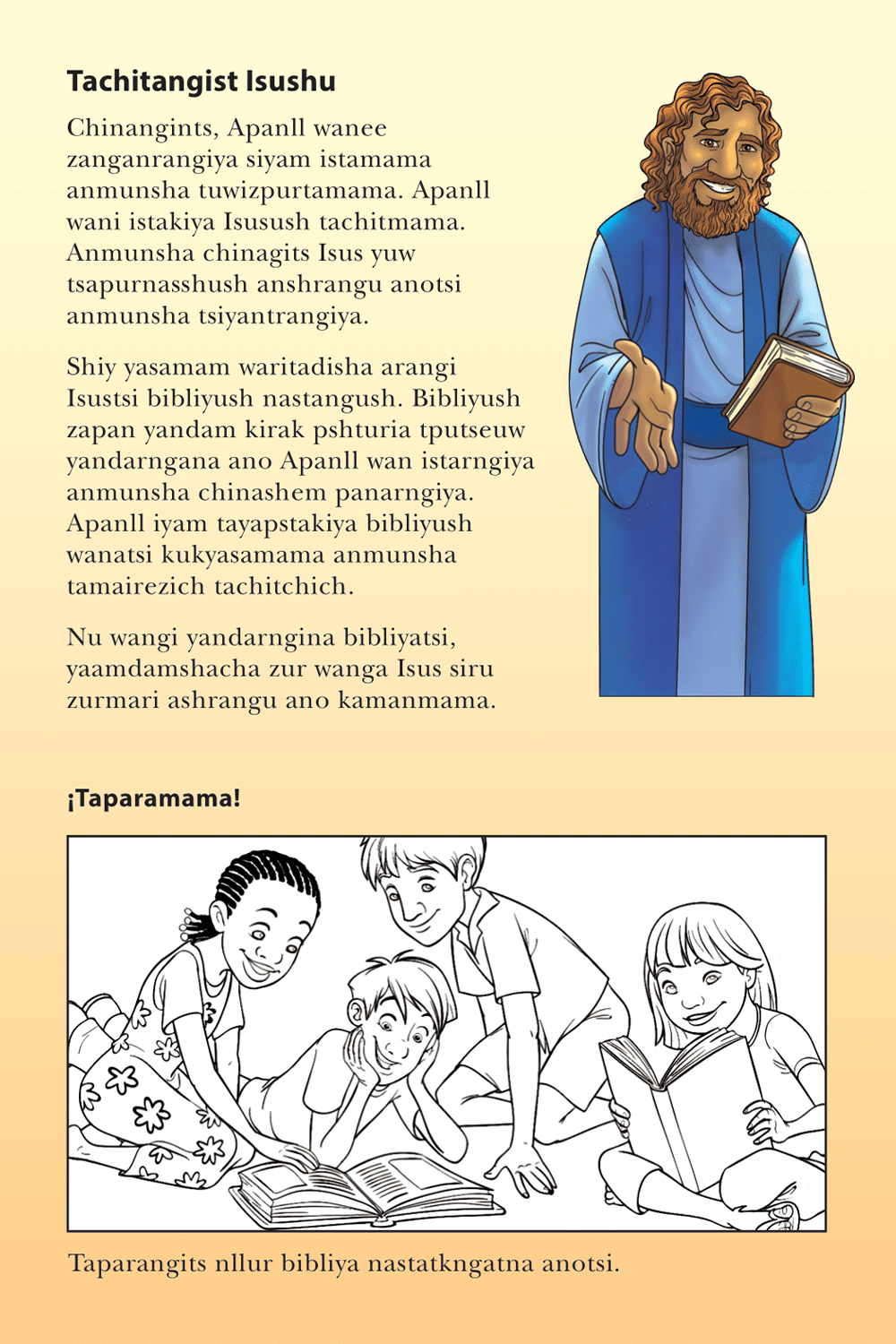 The Greatest Gift page 29 in Chapra language.