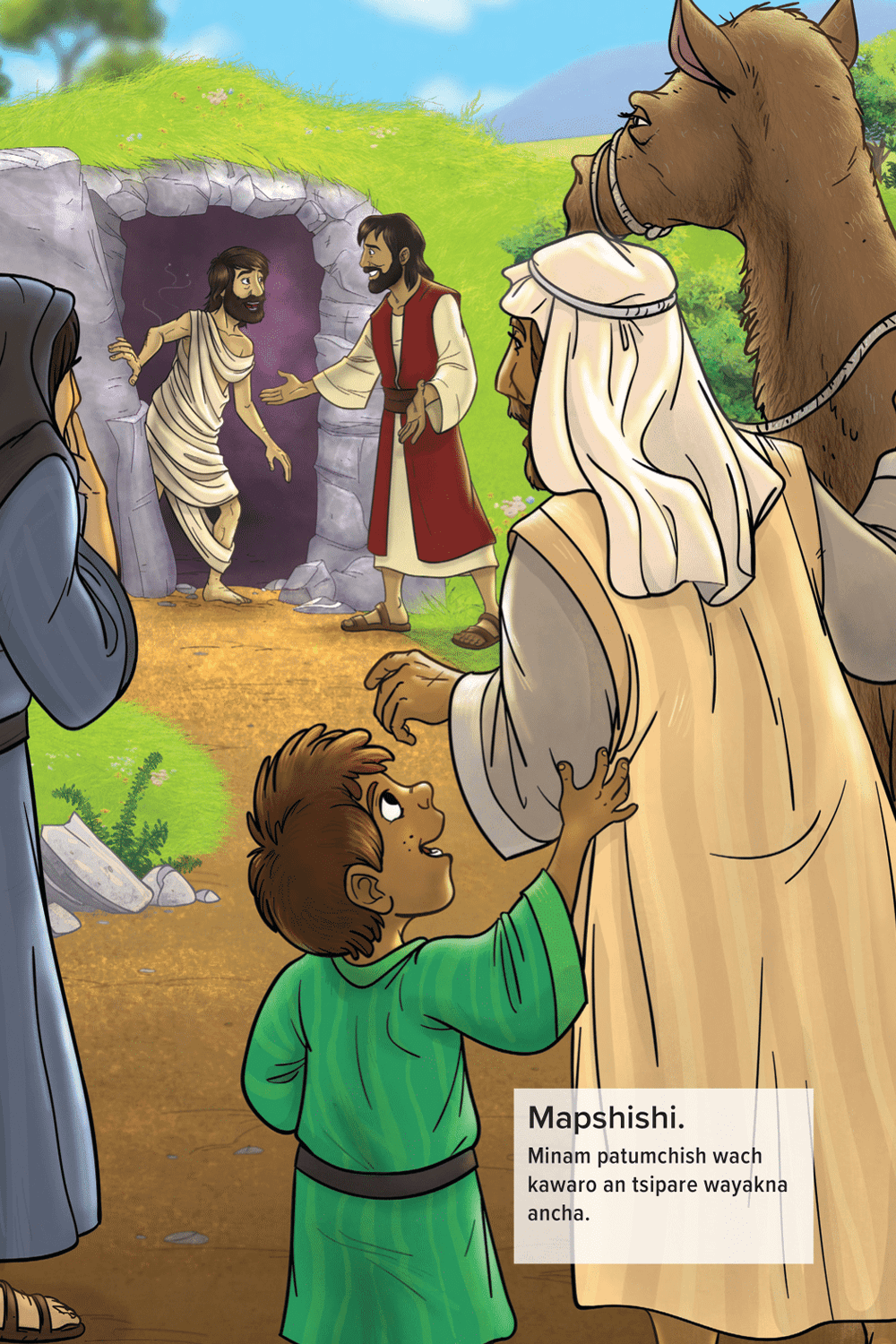 The Greatest Gift page 9 in Chapra language.